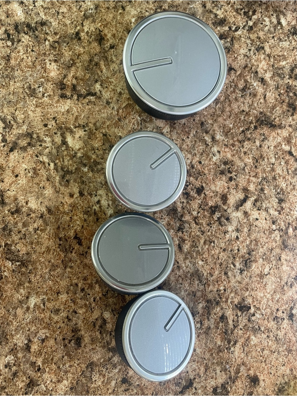 OEM Whirlpool Dryer / Washer Control Knob Replacement (Silver